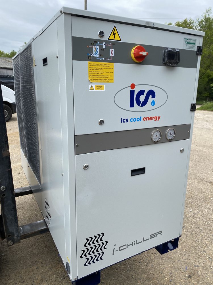 ICS Ichiller model IC 408 30.1 KW INDUSTRIAL WATER CHILLERUsed Water